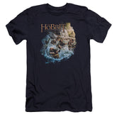 The Hobbit Barreling Down Men's Ultra-Soft 30/1 Cotton Slim Short-Sleeve T-Shirt